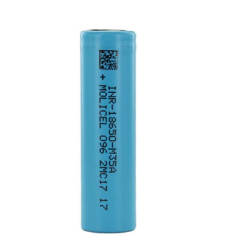 Vape Battery Molicel M35A 18650 3500mAh 3.6V Flat Top Battery
