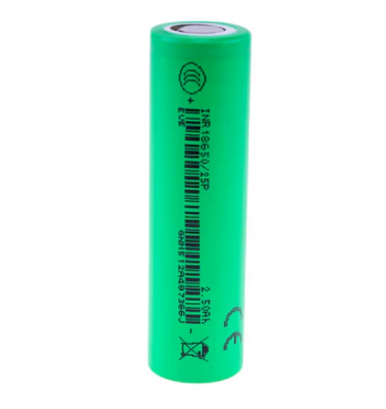 EVE 25P 18650 2500mAh 20A Battery