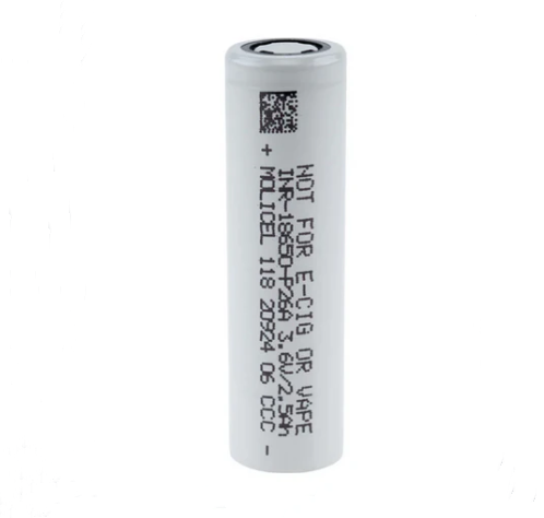 Molicel P26A 2600mAh 18650 Battery