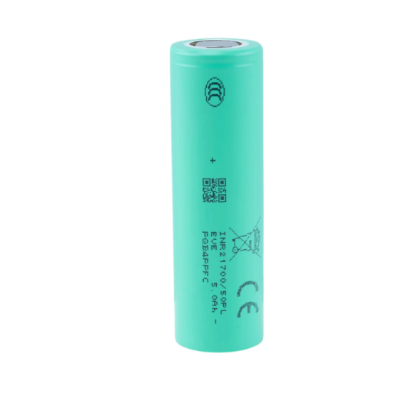 EVE 50PL 21700 5000mAh 50A Tabless Battery