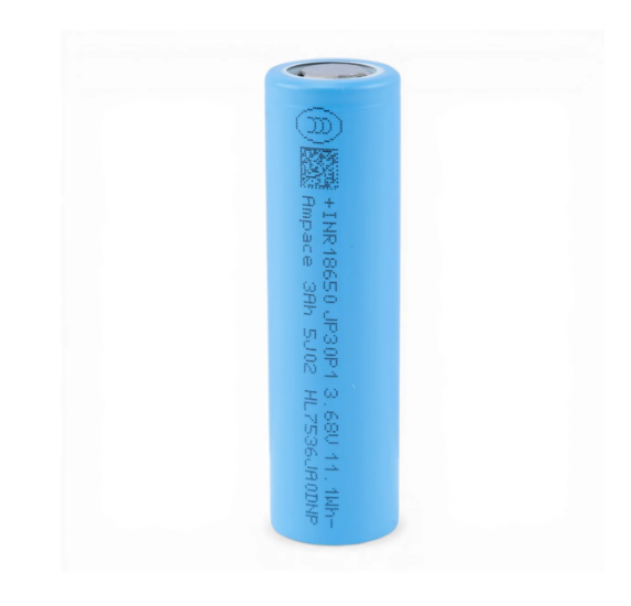 Ampace JP30P1 18650 3000mAh 56A Tabless Battery
