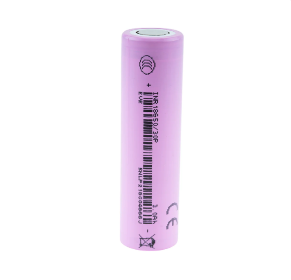 EVE 30P 18650 3000mAh 30A Battery